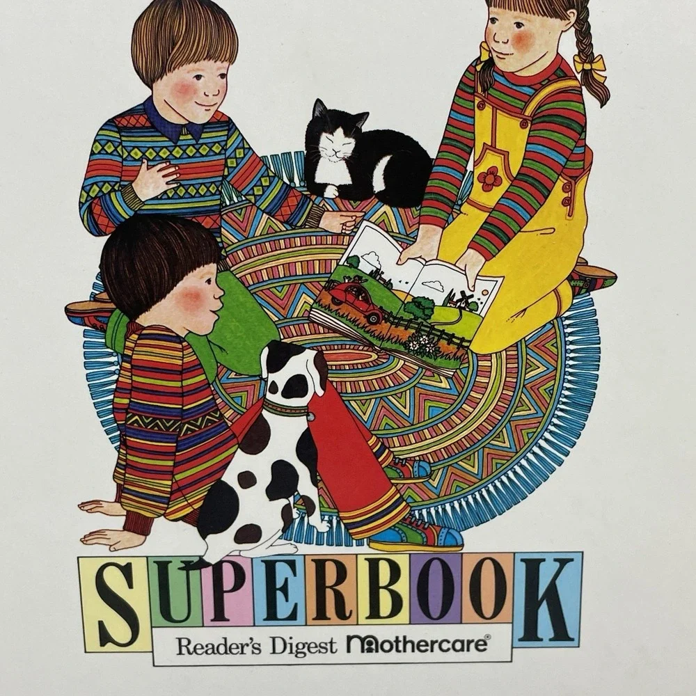 Vintage Readers Digest‎ 1981 Superbook Kids Stories Puzzles Jokes Hardback Book